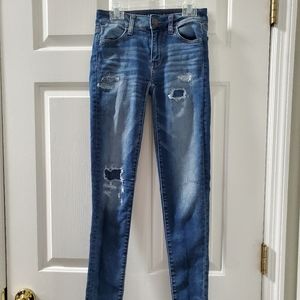 American Eagle Patched Super Stretch Jeggings